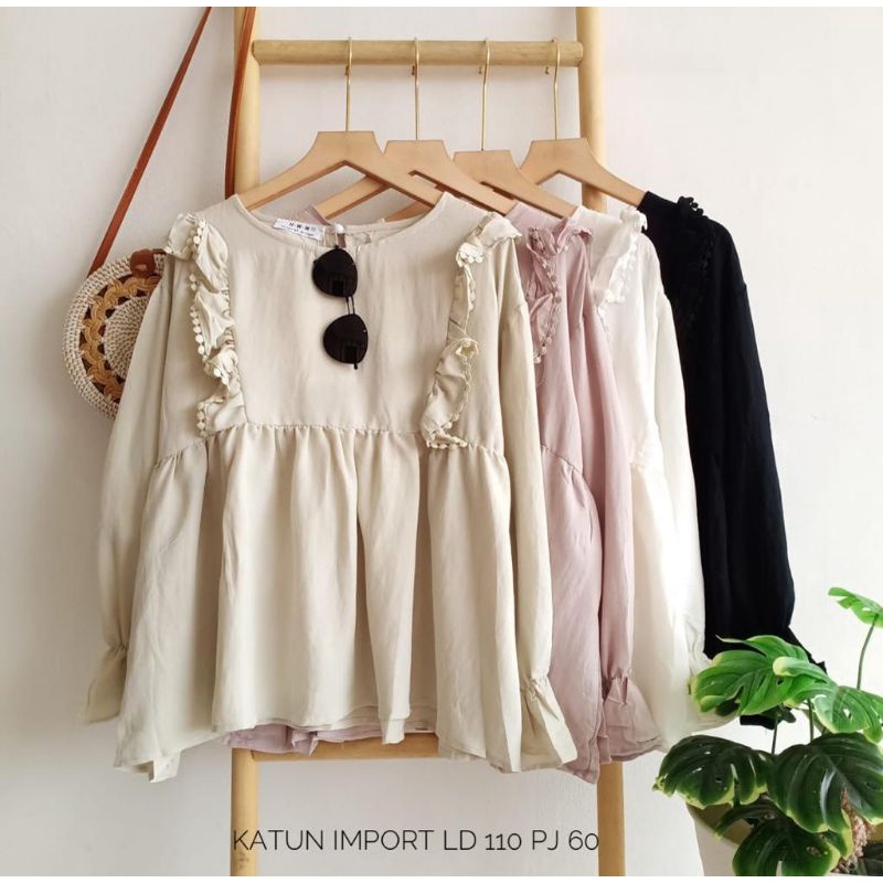 blus katun import renple