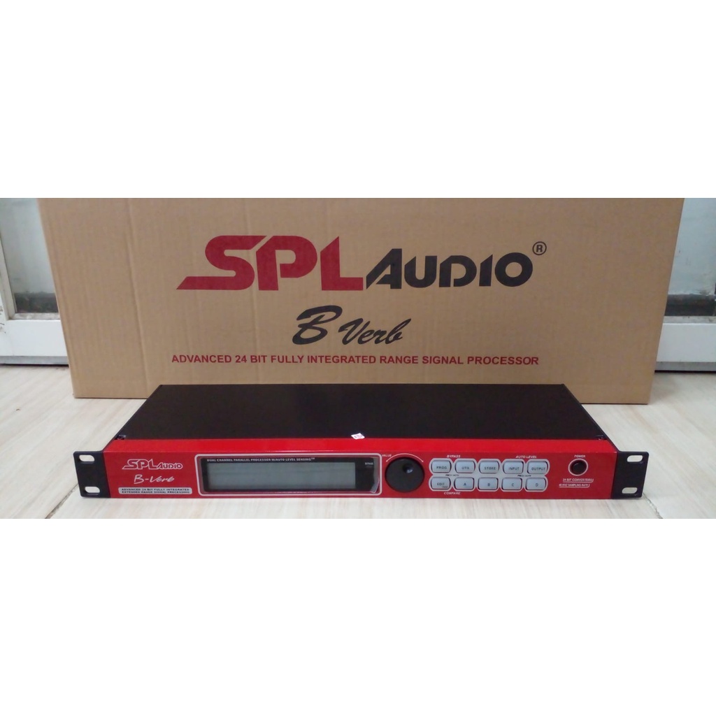 EFFECT VOCAL SPL AUDIO B-VERB ORIGINAL efek vokal spl bverb b verb