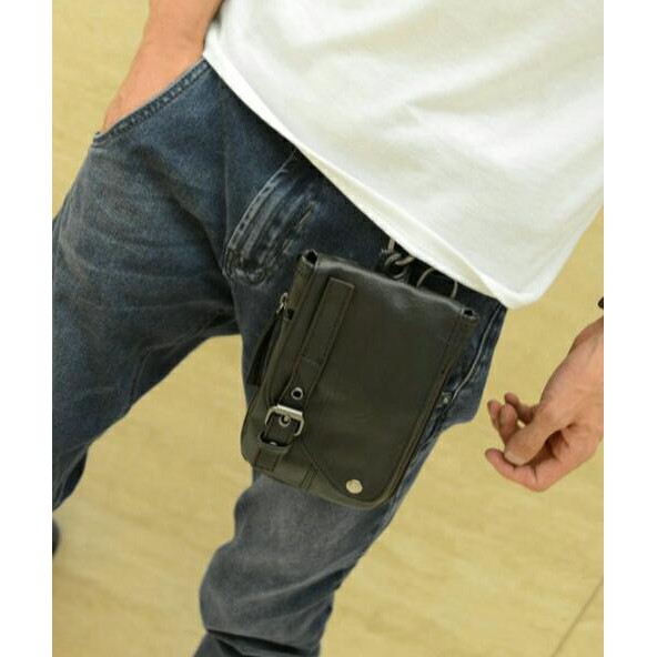 Tas Selempang Kulit Asli, Tas Selempang Pria Mini