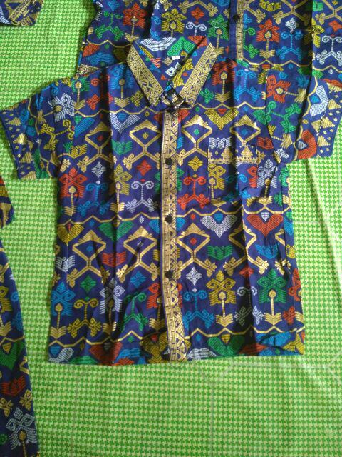 Sarimbit Batik Mentari Pendek Couple Batik Seragam Kebaya Batik Modern Batik Keluarga Batik Anak