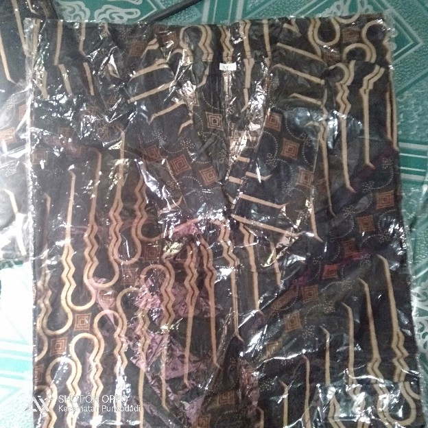 Maura Couple - Sania Ruffle Batik Couple Ori Ndoro Jowi Dnt Garansi Termurah Shopee - Batik Untelan