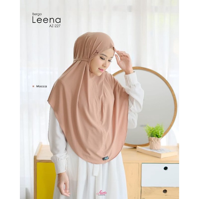 BERGO LEENA AZAMKA HIJAB/HIJAB ORI BY AZAMKA
