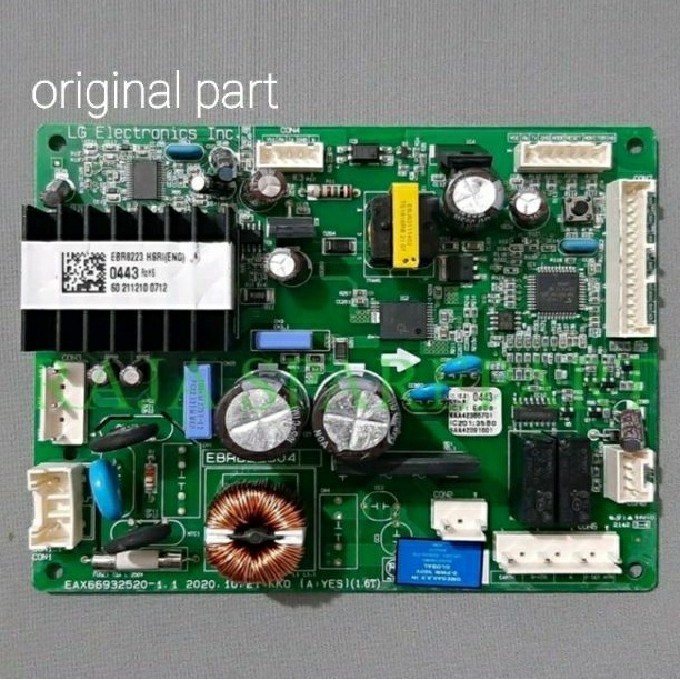 Modul pcb kulkas LG inverter code part ebr8223 0443  original