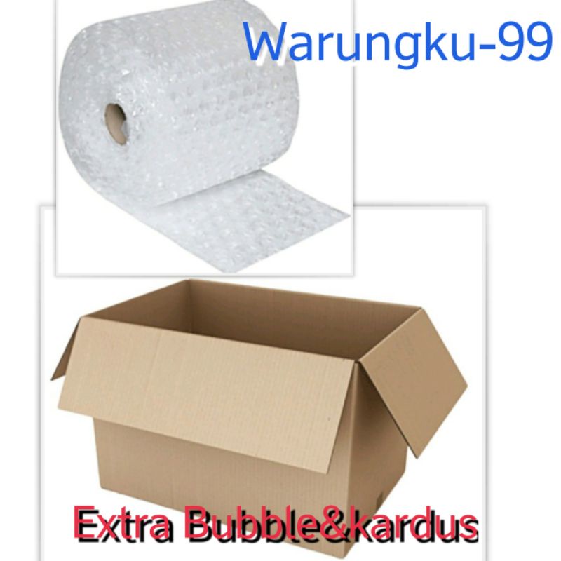 

Extra dus / Bubble wrap (tambahan produk)