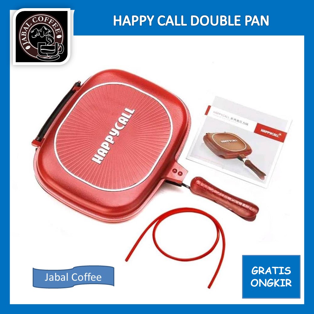 Happy Call Double Side Pan Diameter 32 Cm / Happy Call Double Pan Jumbo / Pan Bolak Balik