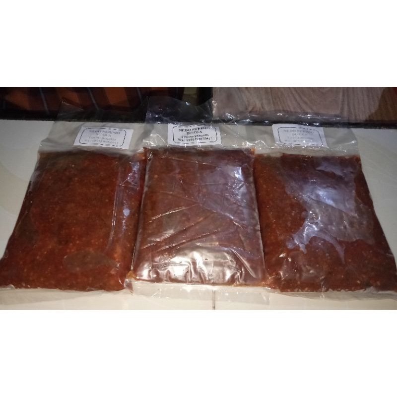

SAMBAL PECEL 1/4 kg/BUMBU PECEL 1/4 kg
