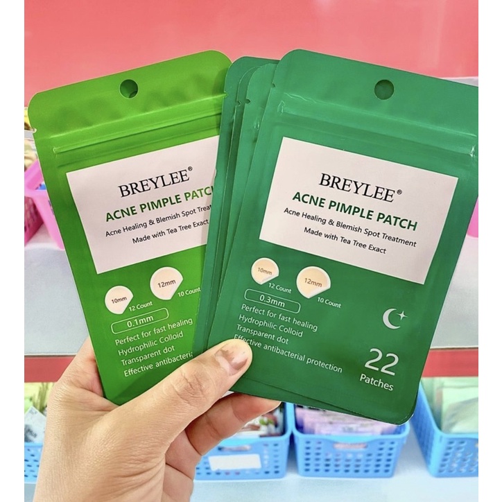 breylee acne pomle patch night / day bpom