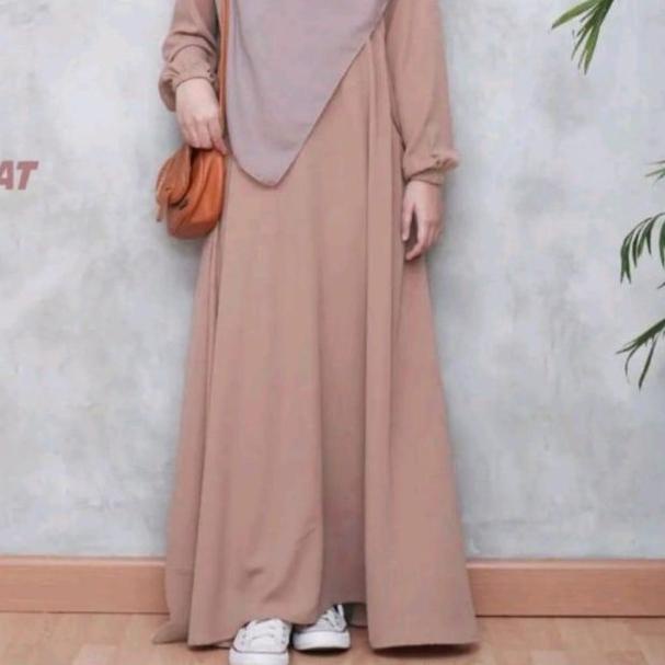 ✧ Aliva Dress Gamis wanita hijab ✦