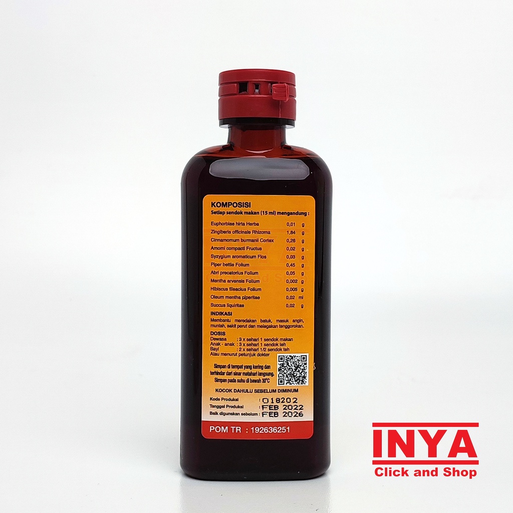 LASERIN COUGH SYRUP 110ml - Obat Batuk