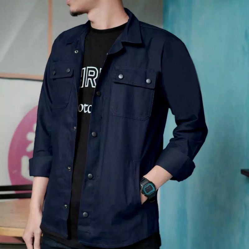 Jaket Semi Parka Tebal | Jaket Parka Pria | Jaket Pria