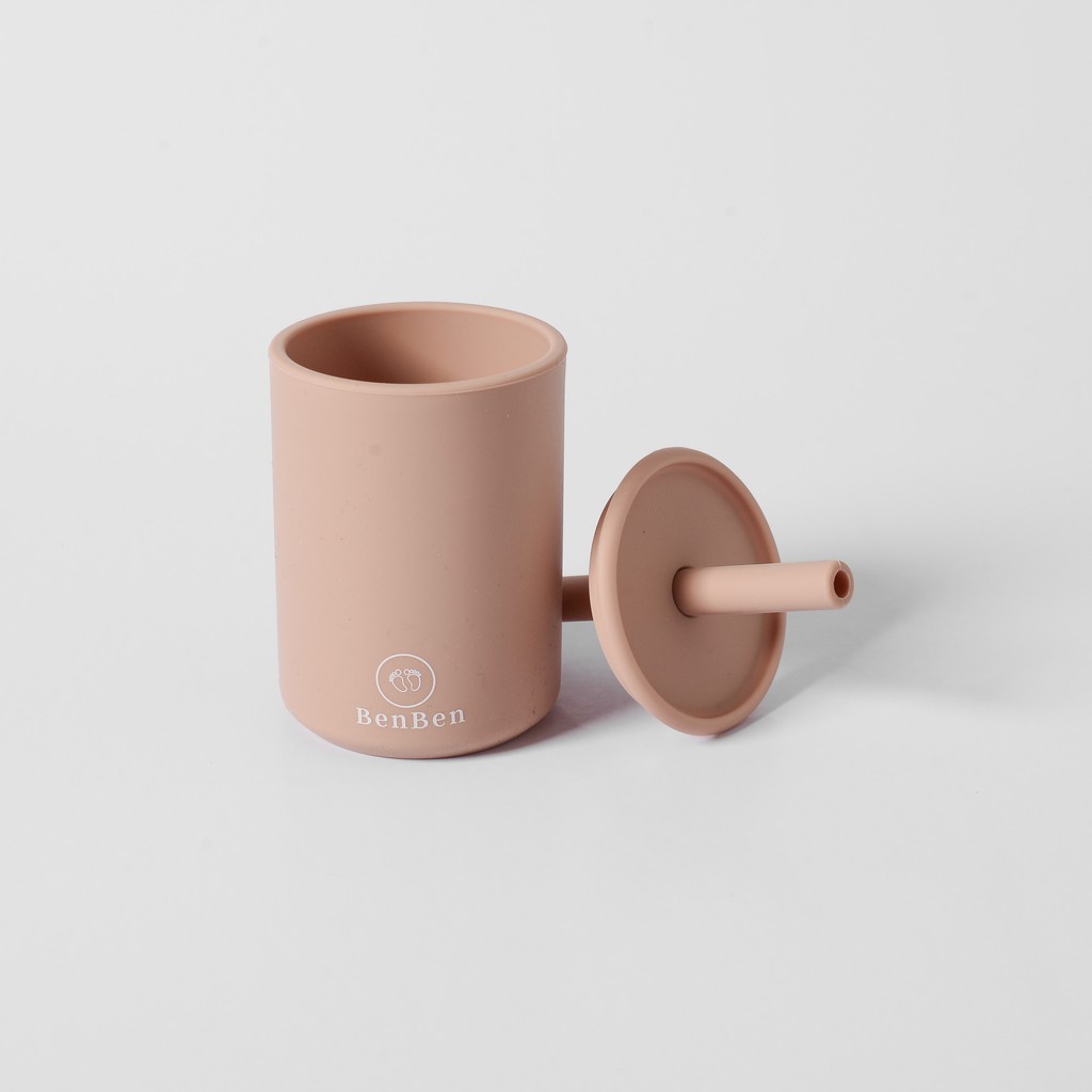 Benben Premium Silicone Cup With Straw