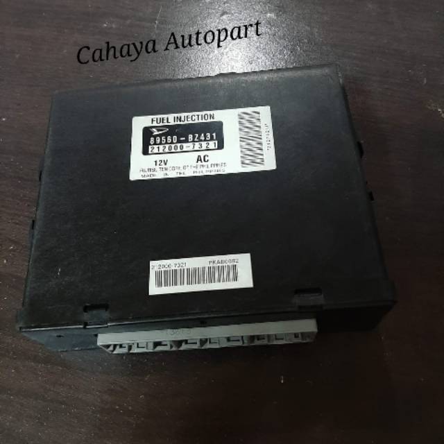 Engine Control Unit Toyota Rush 89560-BZ431 Orisinil