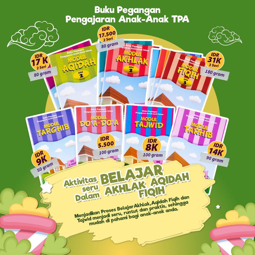 Buku Anak Anak Buku Belajar Anak Paud Buku Anak Islami Buku Anak Paud Soft Cover Hikmah Anak Shalih