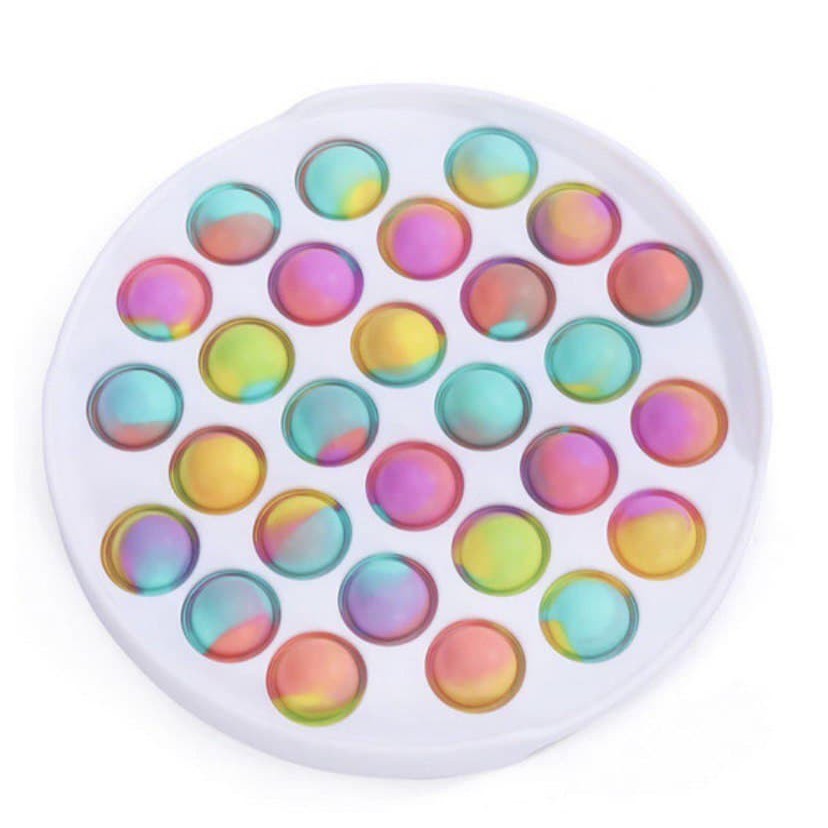 Simple Dimple Simpl Dimpl Fidget Sensory Tik Tok Tiktok Toy Pop It Its-Simple Round Mix