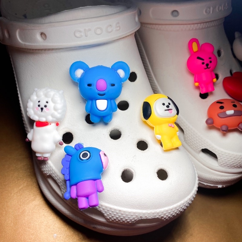 Jibbitz Crocs Charm / Hiasan Tempelan Crocs BT21 (Big Doll pt2)