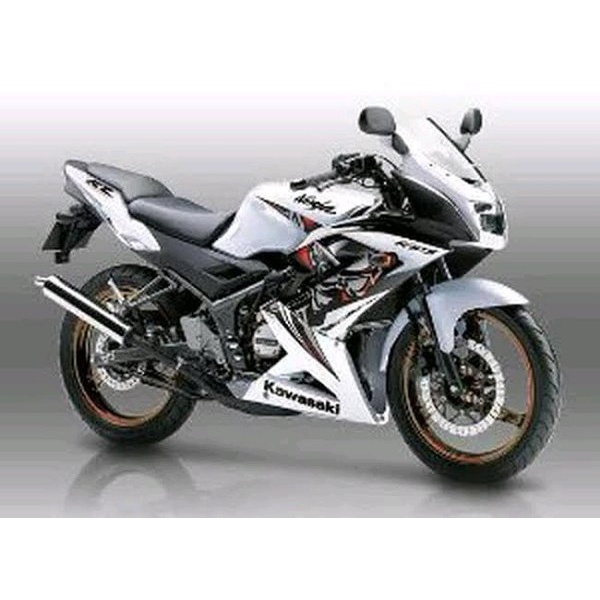 Striping Lis Stiker Kawasaki Ninja 150 RR Se 2013 Putih