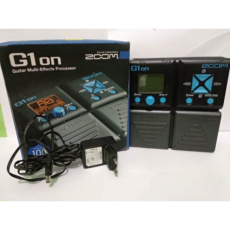 Efek gitar digital zoom g1on no ax1500 gt8 distorsi delay overdrive