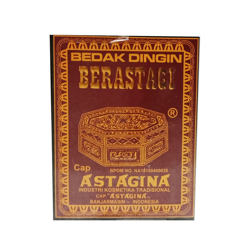 Bedak Dingin Berastagi Cap Astagina Isi 45 Gram