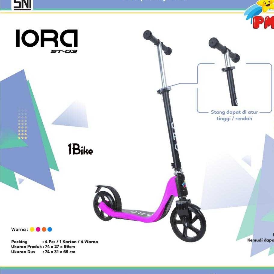 Scooter Anak Otoped Roda Besar PMB Iora ST03 Scooter murah  skuter anak murah