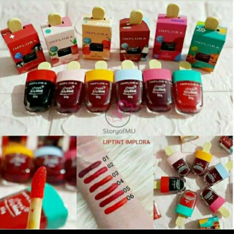 Cheeck dan Lip Tint Implora BPOM