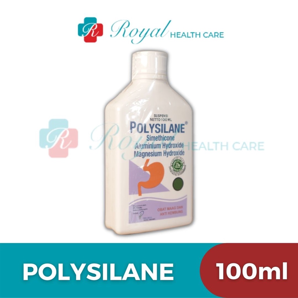 POLYSILANE SUSPENSI 180 ML OBAT MAAG, GASTRITIS, ASAM LAMBUNG