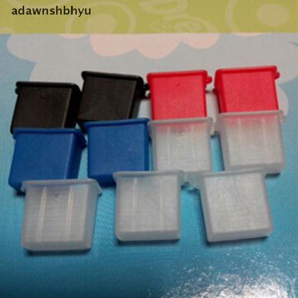 Adawnshbhyu 10Pcs Baru USB Type A Male Anti-Debu Plug Stopper Topi Penutup Pelindung