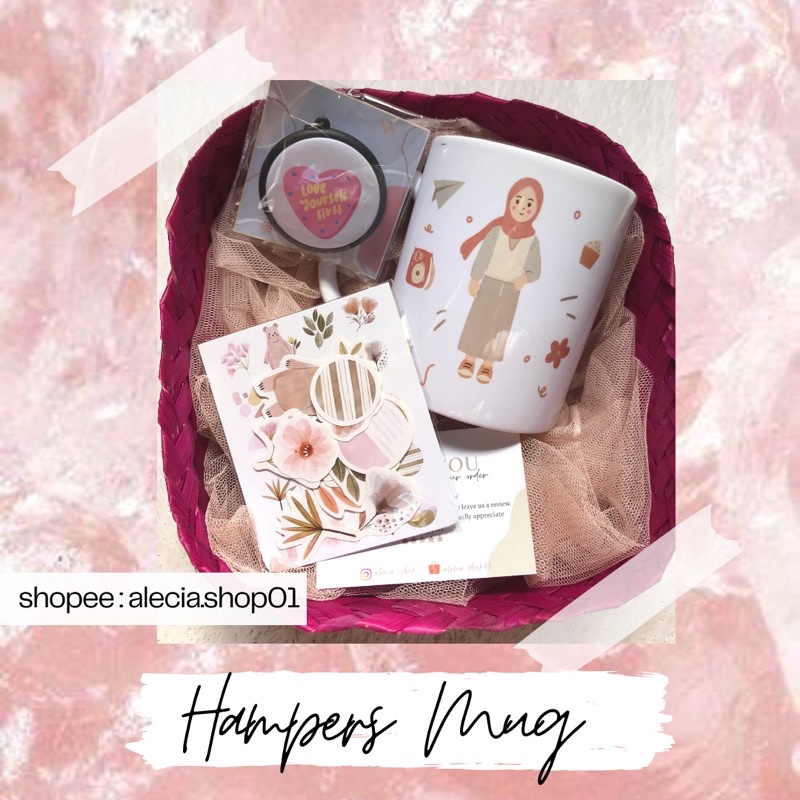 Hampers / Hampers Mug / Gift Box Mug / Hadiah Wisuda / Hampers Graduation / Hampers Ulang Tahun