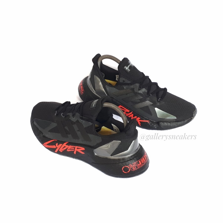 Sepatu Sneakers Pria Adidas X9000L4 Boost Cyberpunk 2 Triple Black Original