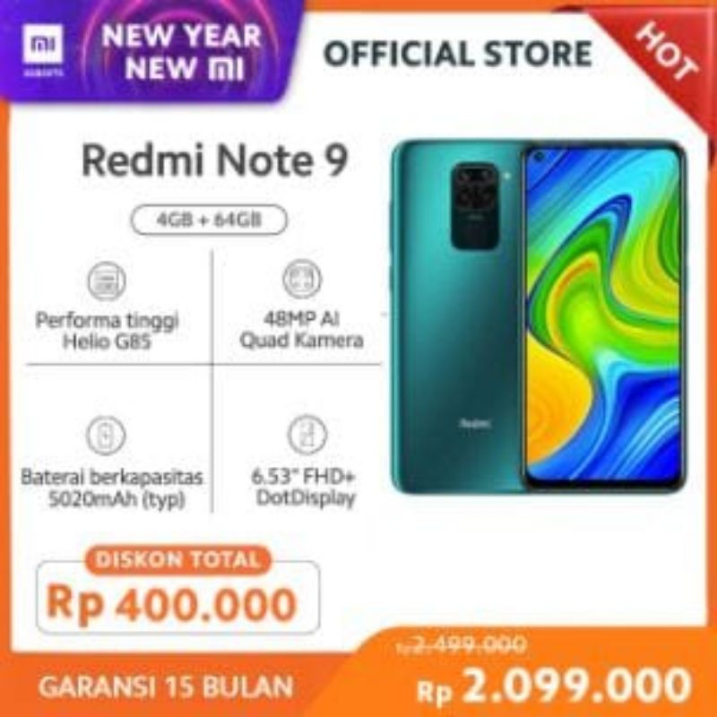xiaomi readmi note 9 pro