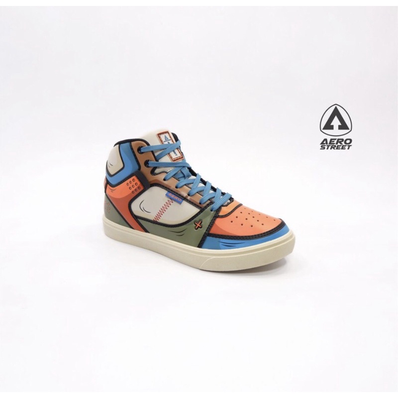 Aerostreet 2D Reborn Biru Oranye - 44