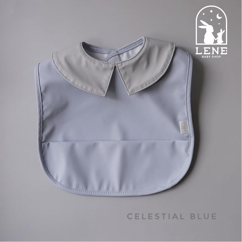 Mellow Bib Waterproof / Celemek Bib Bayi Anak Import - Preppy