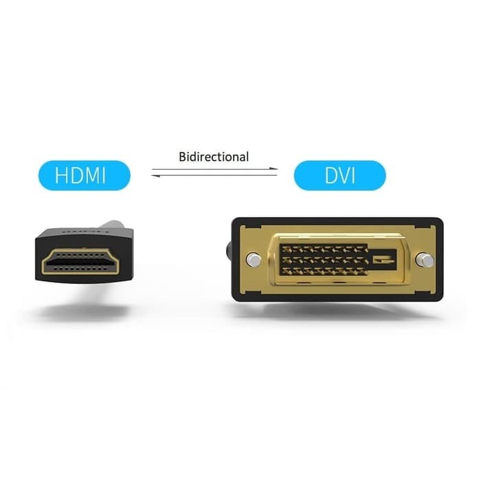 Kabel HDMI to DVI 1,5 Meter Jaring