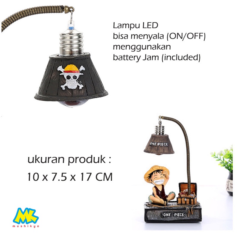 pajangan lampu tidur chopper luffy one piece