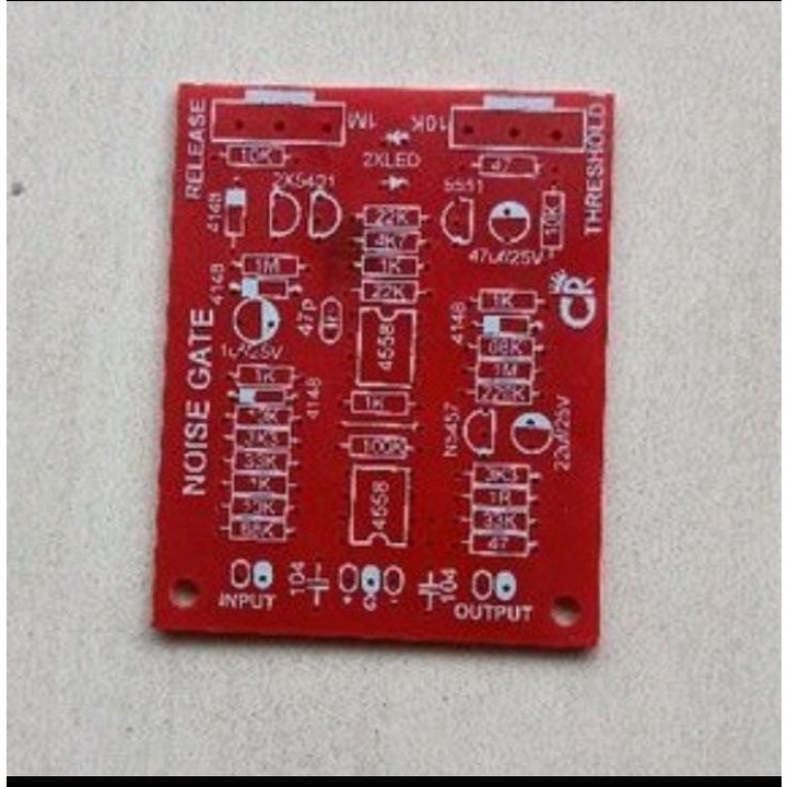 pcb kit noise gate anti feedback feed back sound system mixerharga tertera per pcs hanya pcb