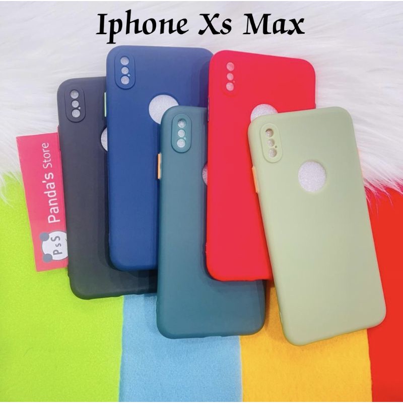 Case Iphone Xr, Xs Max Babycase + Pelindung Kamera, Makaron Full Color (PsS)