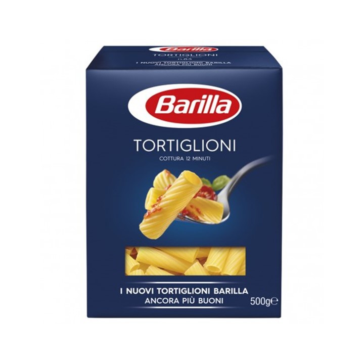 

Barilla Tortiglioni 500Gr