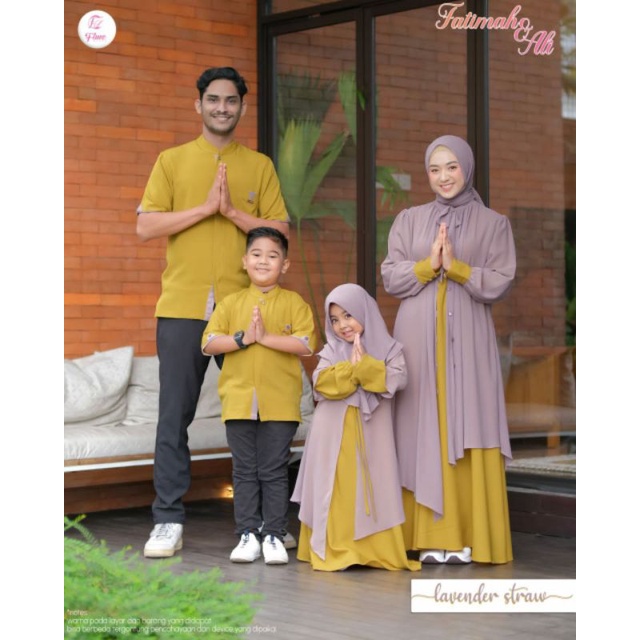 SARIMBIT LEBARAN 2022 SARIMBIT FATIMAH ALI BY FAUZ HIJAB/COUPLE KELUARGA