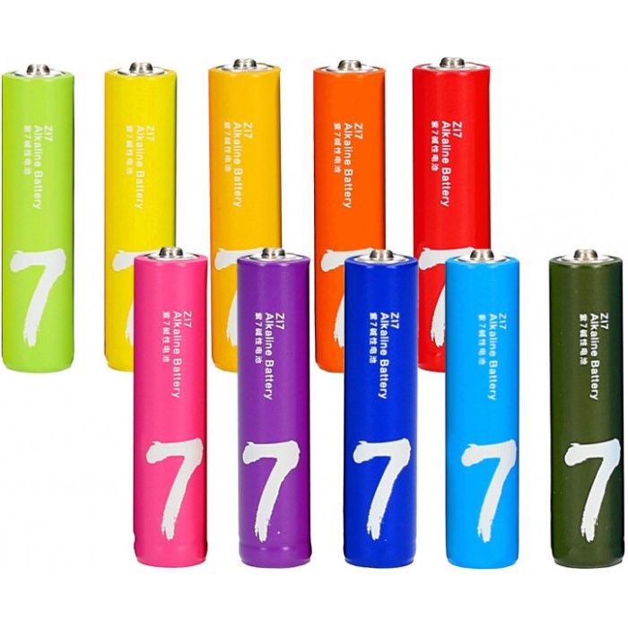Zi7 Batu Baterai Alkaline AAA Non Rechargeable Battery 1.5V Tahan Lama
