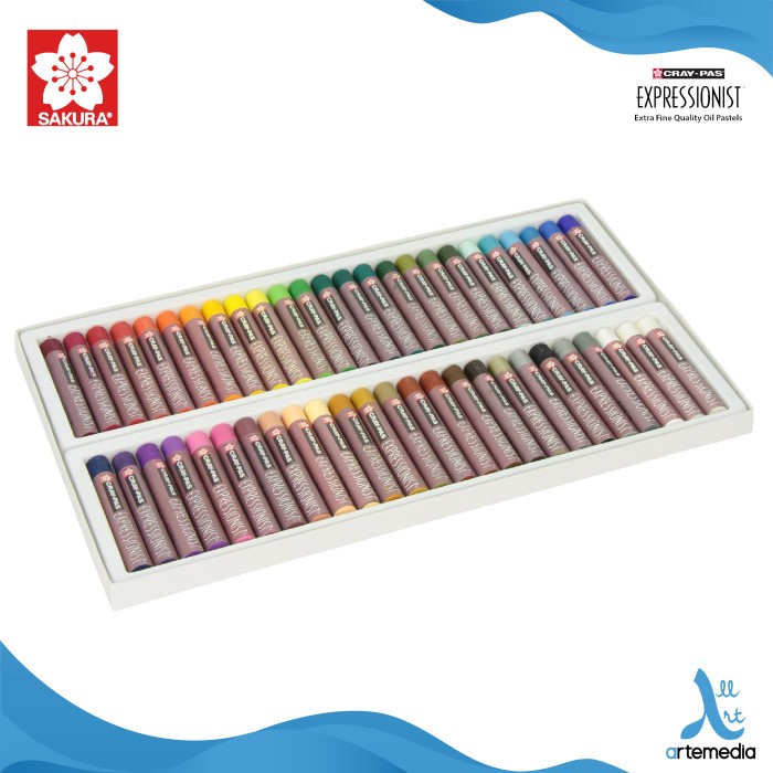 

Oil Pastel Sakura Cray-Pas Expressionist Set 50 Color Oil Crayon