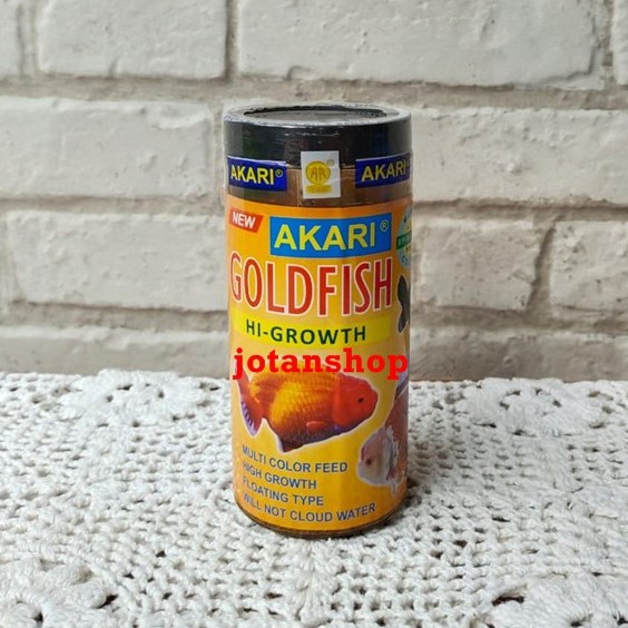 AKARI GOLDFISH gold fish hi growth higrowth pellet makanan pakan pelet ikan hias koki