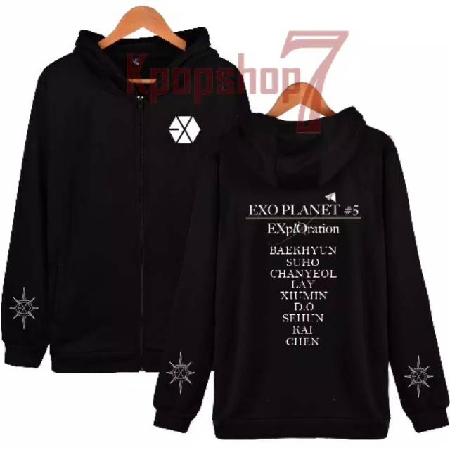 jaket Hoodie EXO Planet #5