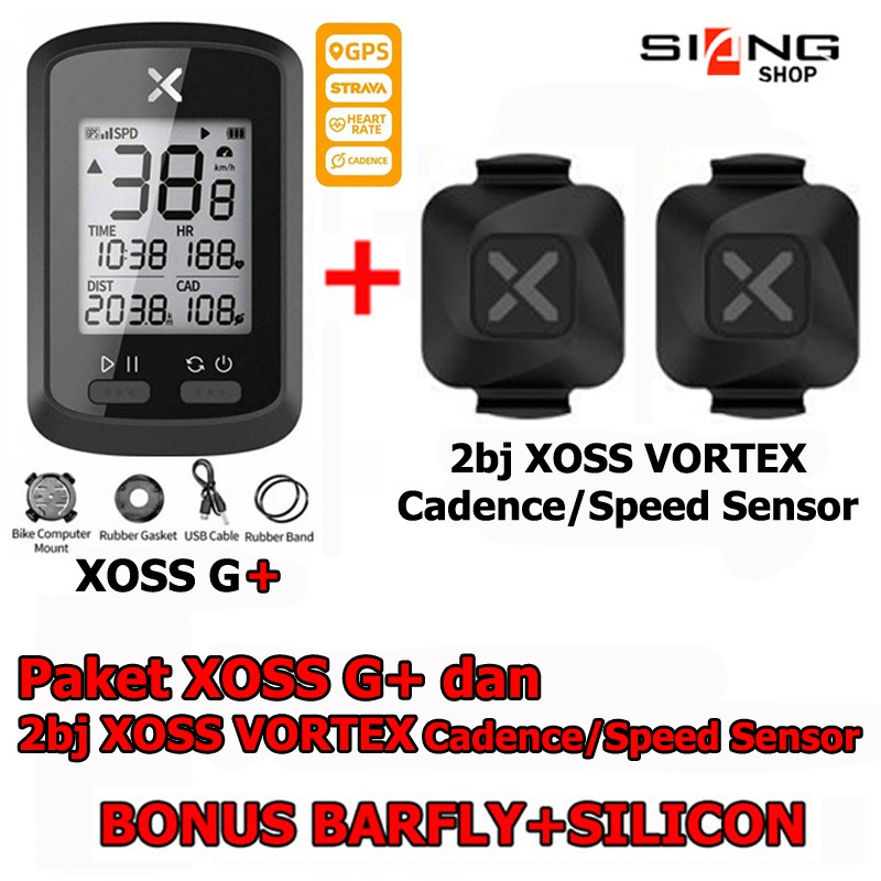 Paket XOSS G Plus dan 2bj XOSS New VORTEX Cadence