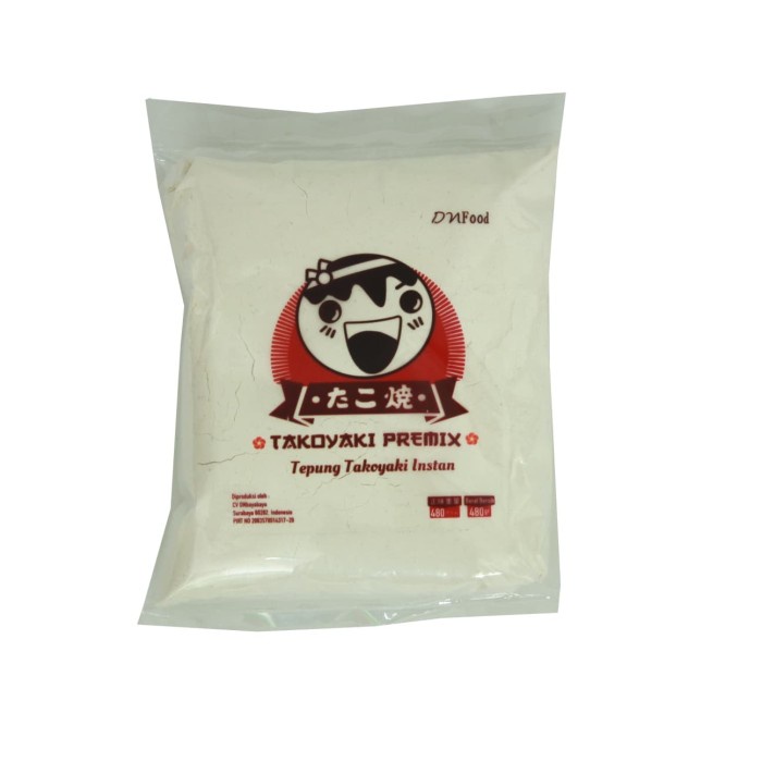

hbt204tt Tepung Takoyaki Premix Dnfood Da01D100