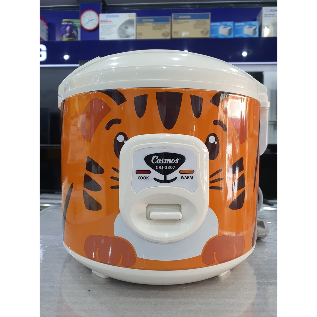 COSMOS RICE COOKER CRJ-3307 MOTIF HARIMAU