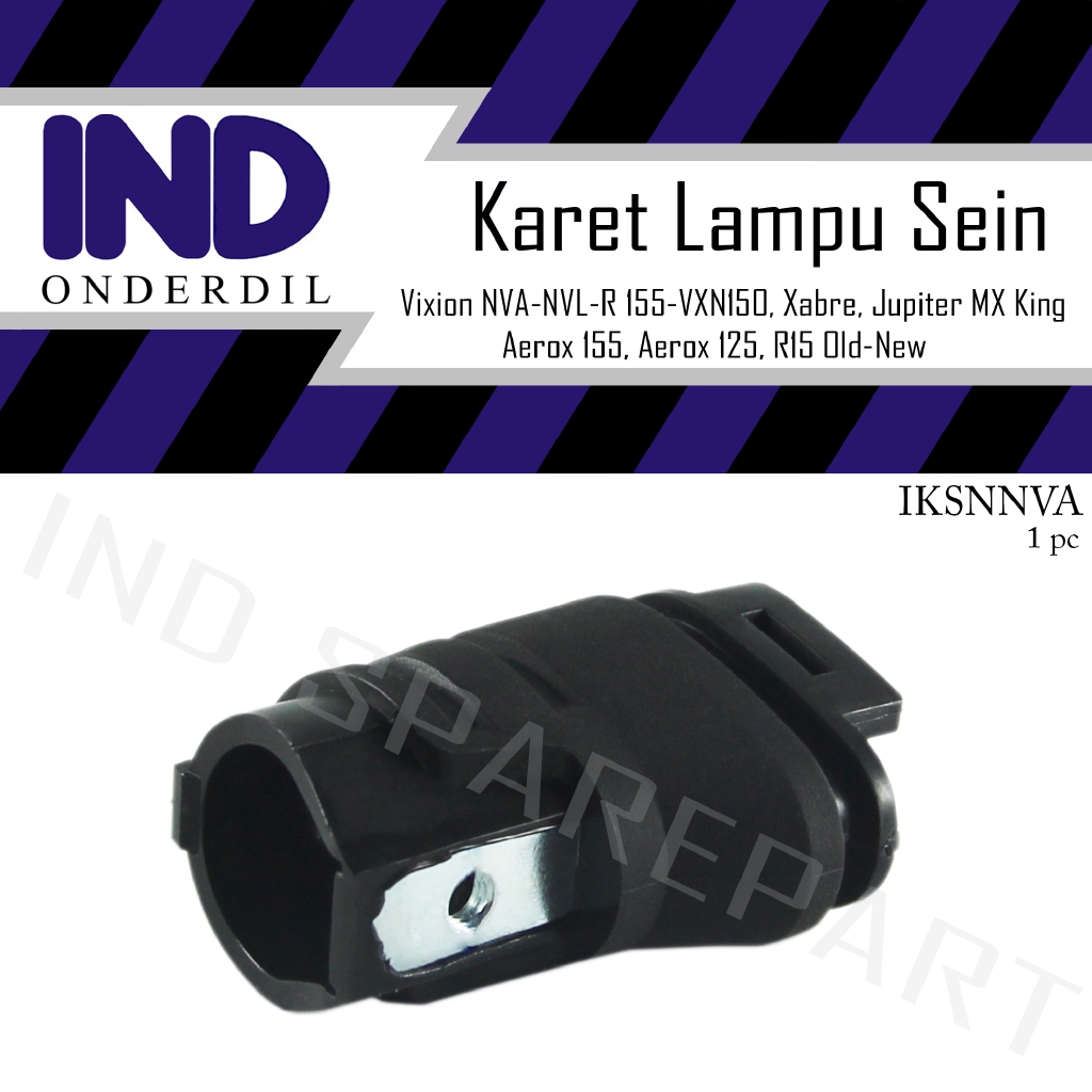 Karet Dudukan-Pangkon Batang Lampu Sein-Sen-Riting Depan-Belakang Yamaha Xabre/Aerox 125/Aerox 155