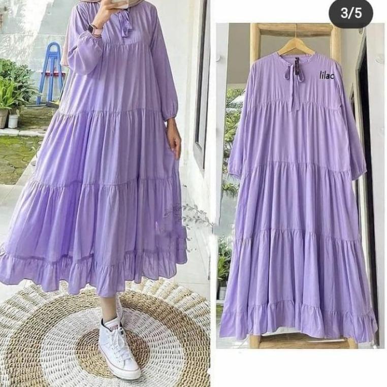 K08S RACHEL MINI MIDI DRESS KATUN RAYON POLOS TERLARIS TUNIK DRESS SLIM OUFIT MUSLIM FASHION MUSLIM 