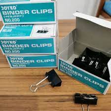 

Binder Clip / Klip / Penjepit Kertas Joyko 200 / 1 BOX 12 PCS