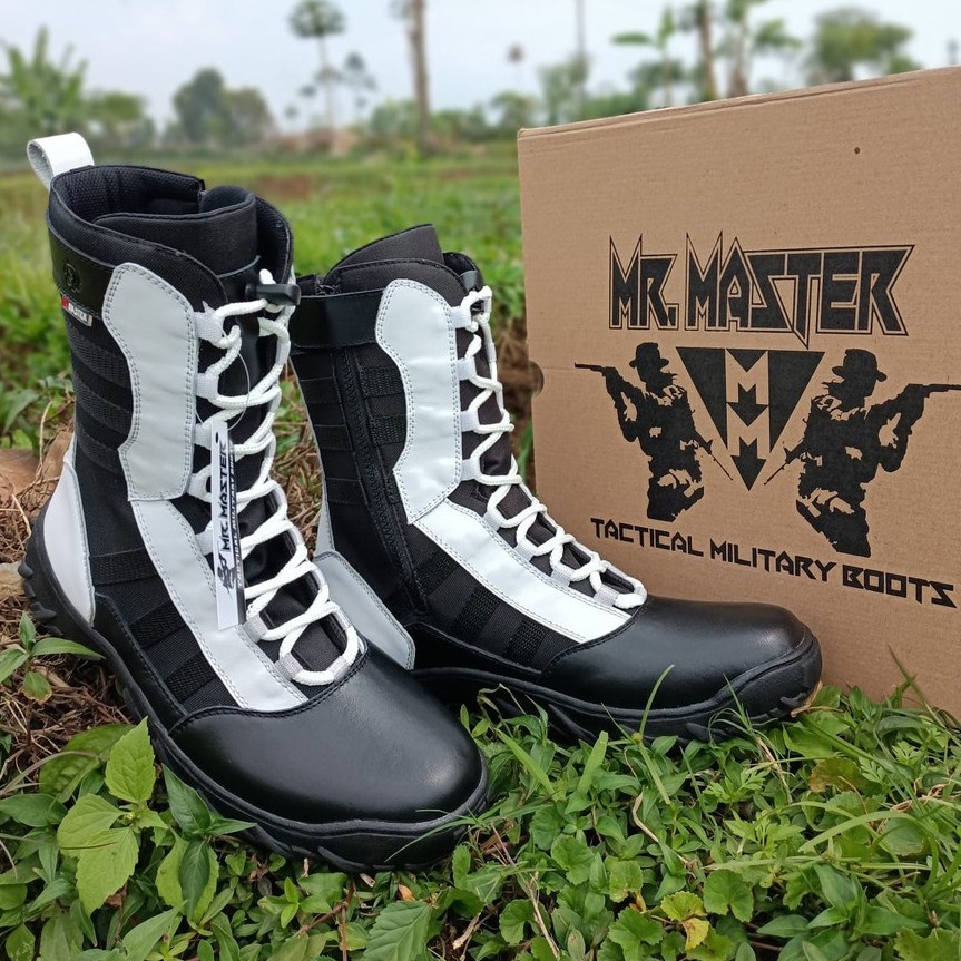 SEPATU PDL NINJA PROVOS POLRI KULIT SAPI ASLI MR MASTER SEPATU PDL PROVOS TNI POLRI SECURITY SATPAM