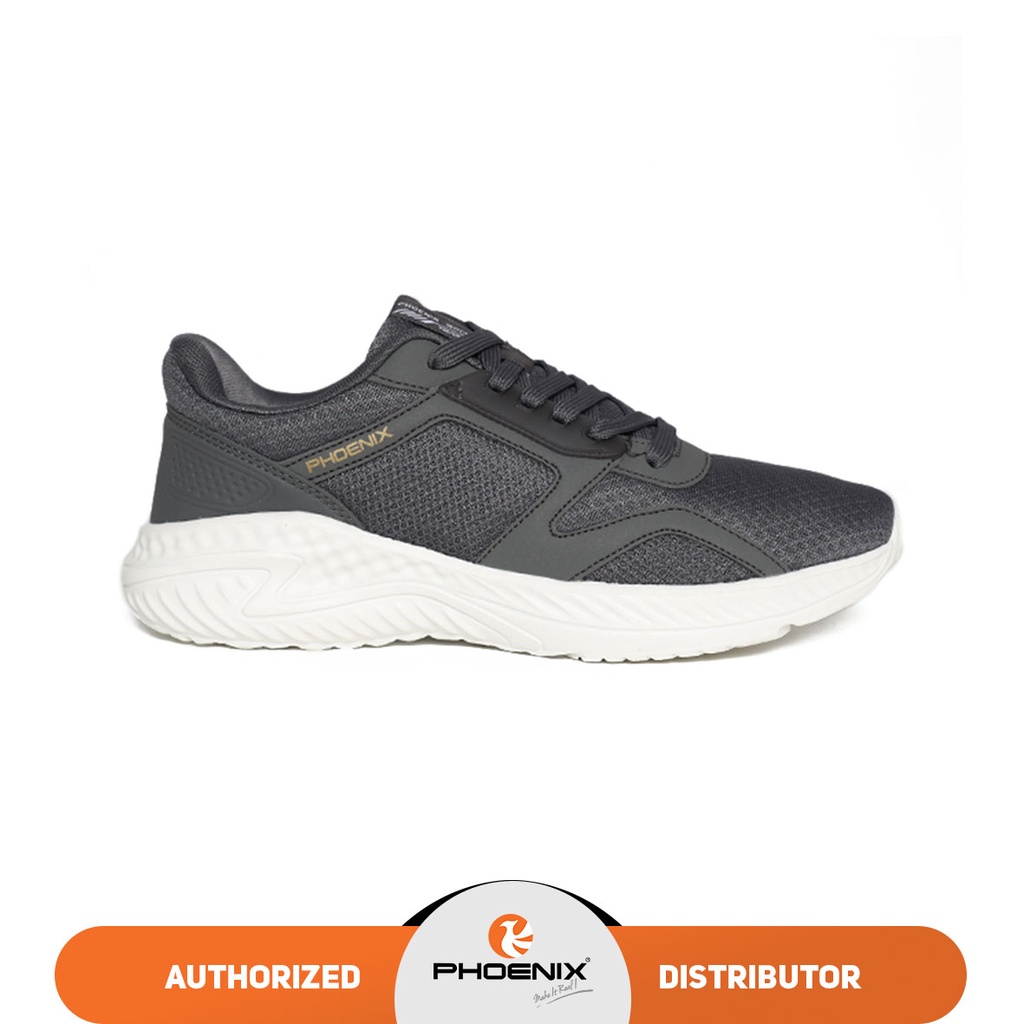 Phoenix Odysey Sepatu Running Pria - D.Grey