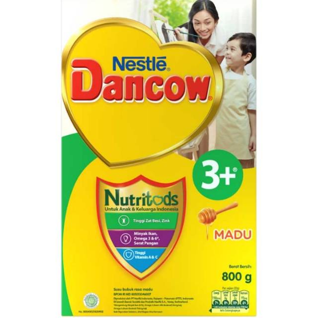 

Dancow advanced Excelnutri 3+ madu 800g